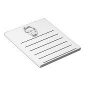 Präsident Abe Lincoln Face Notizblock (angewinkelt)