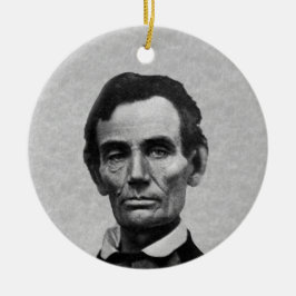 Präsident Abe Lincoln Keramik Ornament