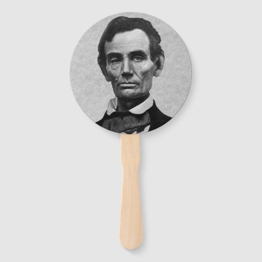 Präsident Abraham "Abe" Lincoln Portrait Fächer (Vorderseite)