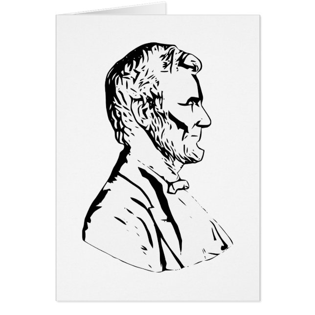 Präsident Abraham Lincoln (Vorne)