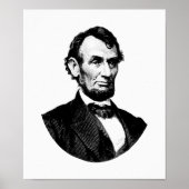 Präsident Abraham Lincoln Graphic Poster (Vorne)