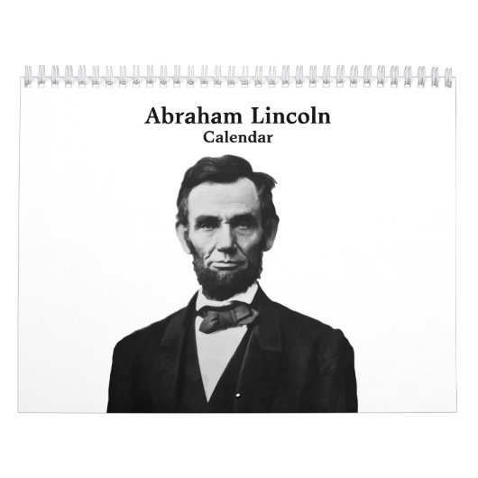 Präsident Abraham Lincoln Kalender (Titelbild)