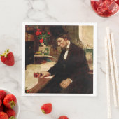 Präsident Abraham Lincoln mit Rose und Hut Serviette (Beispiel)