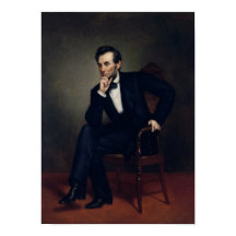 Präsident Abraham Lincoln Painting