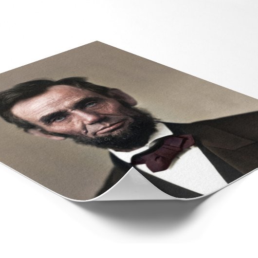 Präsident Abraham Lincoln Poster (Ecke)