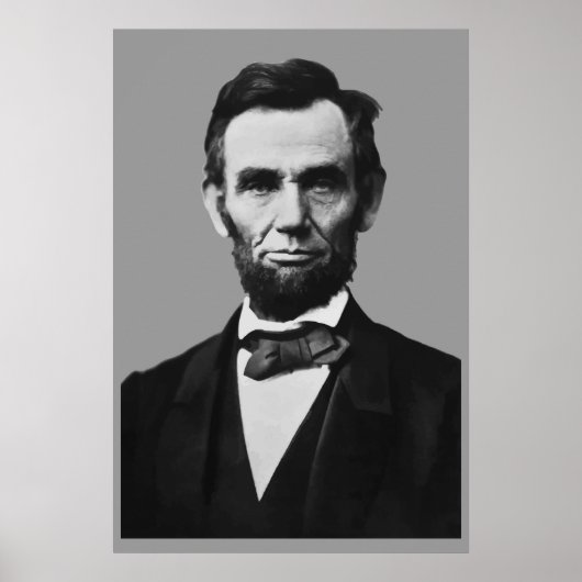 Präsident Abraham Lincoln Poster (Vorne)