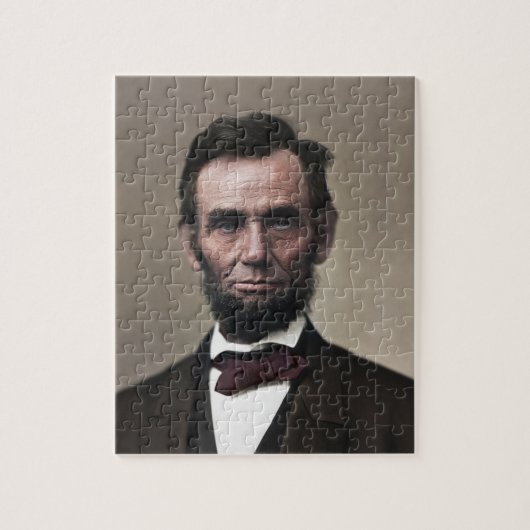 Präsident Abraham Lincoln Puzzle (Vertikal)