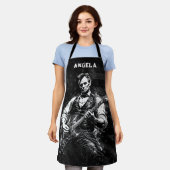 Präsident Abraham Lincoln spielt Gitarre Schürze (Getragen)