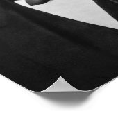 Präsident Abraham Lincoln USA Poster (Ecke)