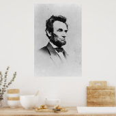 Präsident Abraham Lincoln von Mathew B. Brady Poster (Küche)