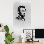 Präsident Abraham Lincoln von Mathew B. Brady Poster (Heimbüro)