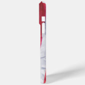 Präsident Abraham Lincoln zitiert US-Flagge Case-Mate iPhone Hülle (Rückseite / Links)