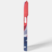 Präsident Abraham Lincoln zitiert US-Flagge Case-Mate iPhone Hülle (Rückseite / Rechts)
