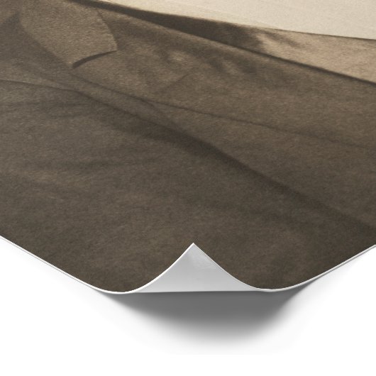 Präsident Abraham Lincoln - Ziviler Krieg Poster (Ecke)