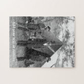 Präsident Abrahem Lincoln während des Zivilen Krie Puzzle (Horizontal)