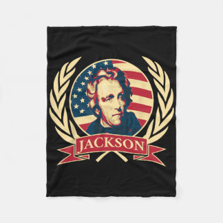 Präsident Andrew Jackson Amerikanischer Konservati Fleecedecke