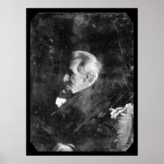 Präsident Andrew Jackson Daguerreotyp 1844 Poster (Vorne)