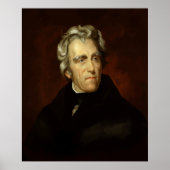 Präsident Andrew Jackson Poster (Vorne)