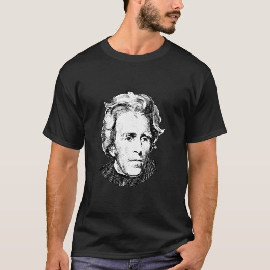 Präsident Andrew Jackson T-Shirt (Vorderseite)