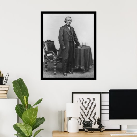 Präsident Andrew Johnson 1867 Poster (Heimbüro)