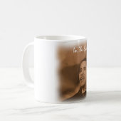 Präsident Barack Hussein Obama Kaffeetasse (Vorderseite Links)
