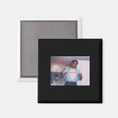 Präsident Barack Hussein Obama Magnet (Vorderseite/Rückseite)