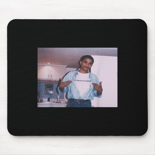 Präsident Barack Hussein Obama Mousepad (Vorne)