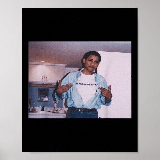 Präsident Barack Hussein Obama Poster (Vorne)