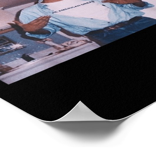 Präsident Barack Hussein Obama Poster (Ecke)