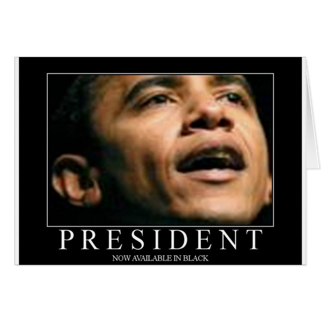 PRÄSIDENT BARACK OBAMA (Vorderseite (Horizontal))