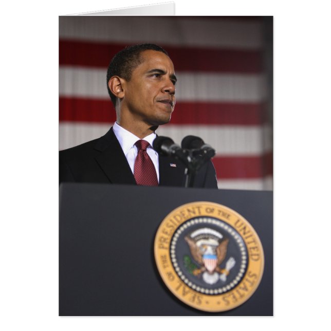 Präsident Barack Obama (Vorne)