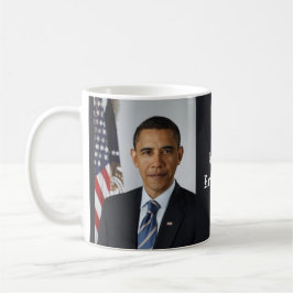 Präsident Barack Obama 1. Term Offiziell Portrait Kaffeetasse