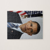 Präsident Barack Obama 1. Term Offiziell Portrait Puzzle (Horizontal)