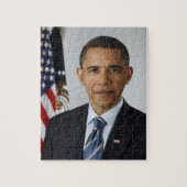 Präsident Barack Obama 1. Term Offiziell Portrait Puzzle (Vertikal)