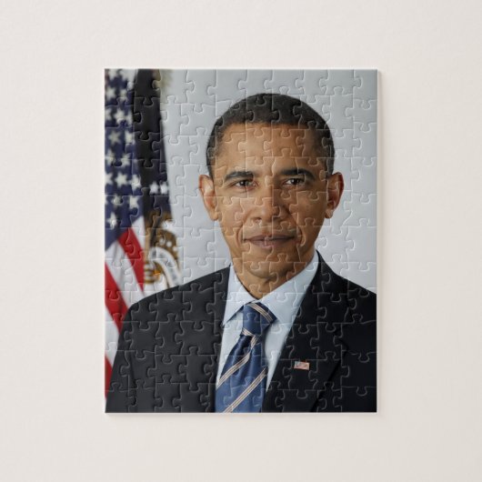 Präsident Barack Obama 1. Term Offiziell Portrait Puzzle (Vertikal)