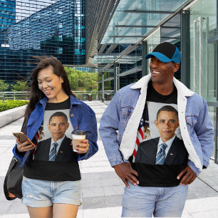 Präsident Barack Obama 1. Term Offiziell Portrait T-Shirt