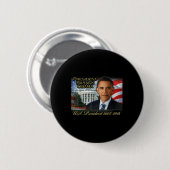 Präsident Barack Obama 2008-2016 US-Präsident Button (Vorne & Hinten)