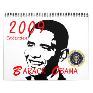Präsident Barack Obama 2009 Gedenk Kalender