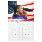 Präsident Barack Obama 2009 Gedenken Kalender (Feb 2027)
