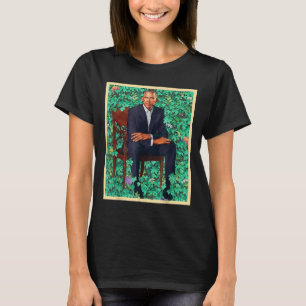 Präsident Barack Obama 2028 Portrait Patriotic Dem T-Shirt