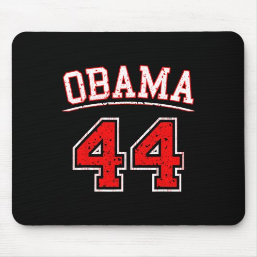 Präsident Barack Obama 44 Mousepad (Vorne)