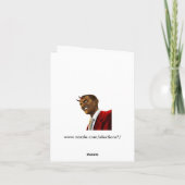 Präsident Barack Obama als Teufelskreis Karte (Rückseite)