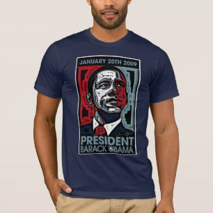 Präsident Barack Obama am 20. Januar 2009 T-Shirt