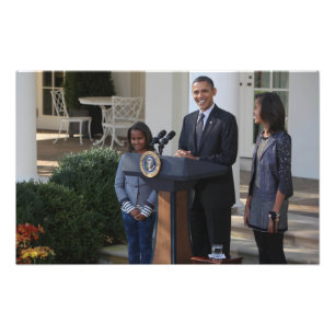 Präsident Barack Obama begnadigt den Fotodruck