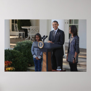 Präsident Barack Obama begnadigt den Poster