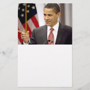 Präsident Barack Obama Briefpapier
