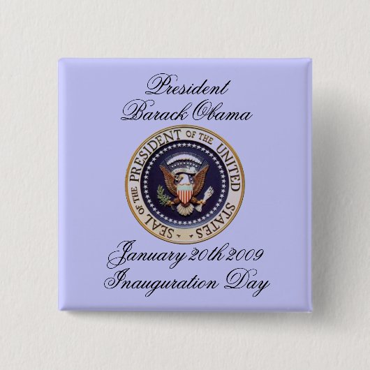 Präsident Barack Obama Button (Vorderseite)