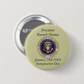Präsident Barack Obama Button (Vorne & Hinten)