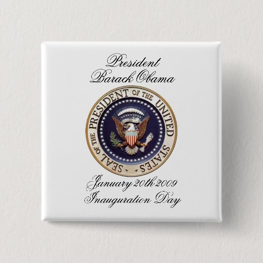 Präsident Barack Obama Button (Vorderseite)