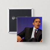 Präsident Barack Obama Button (Vorne & Hinten)